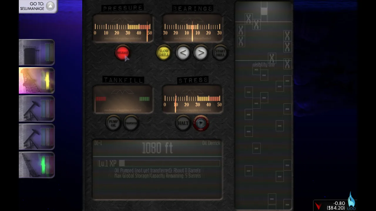 The Oil Blue: Steam Legacy Edition screenshot 1