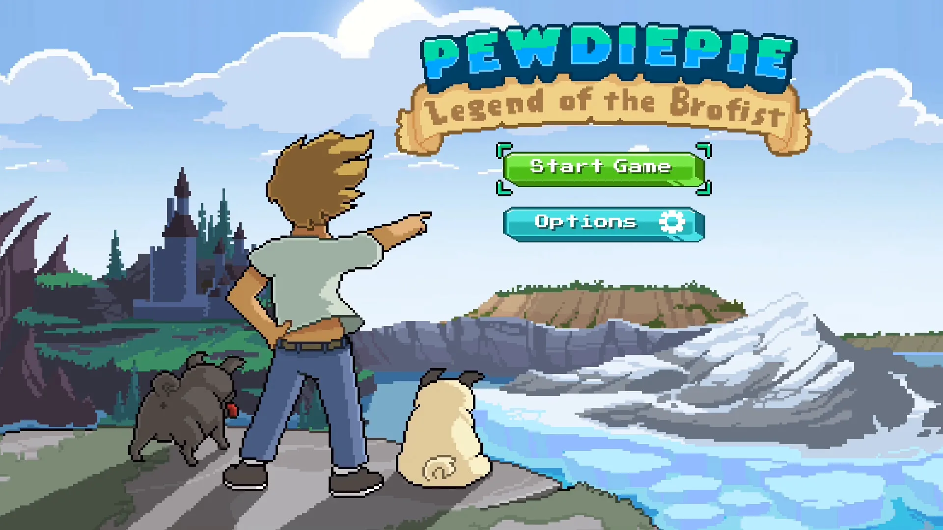 PewDiePie: Legend of the Brofist screenshot 1