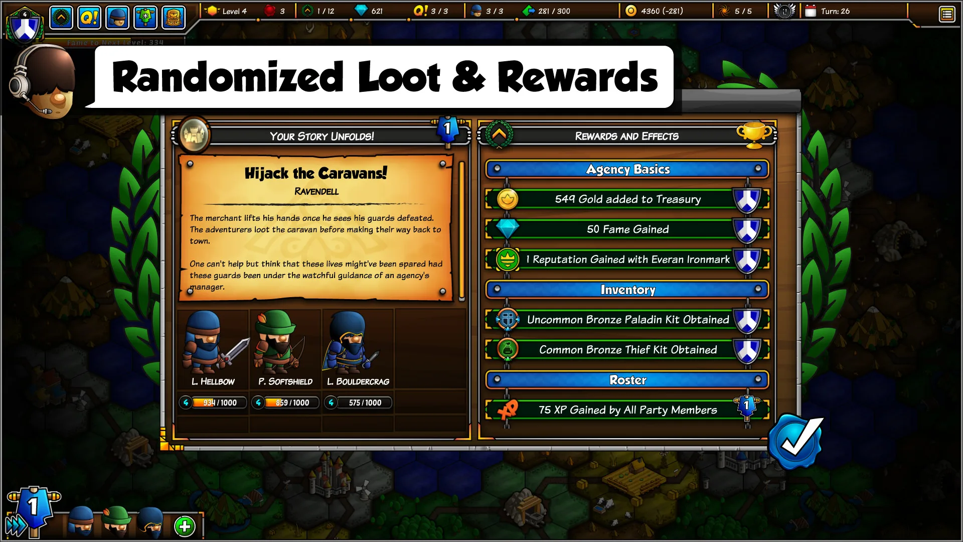 Epic Manager - Create Your Own Adventuring Agency! screenshot 5