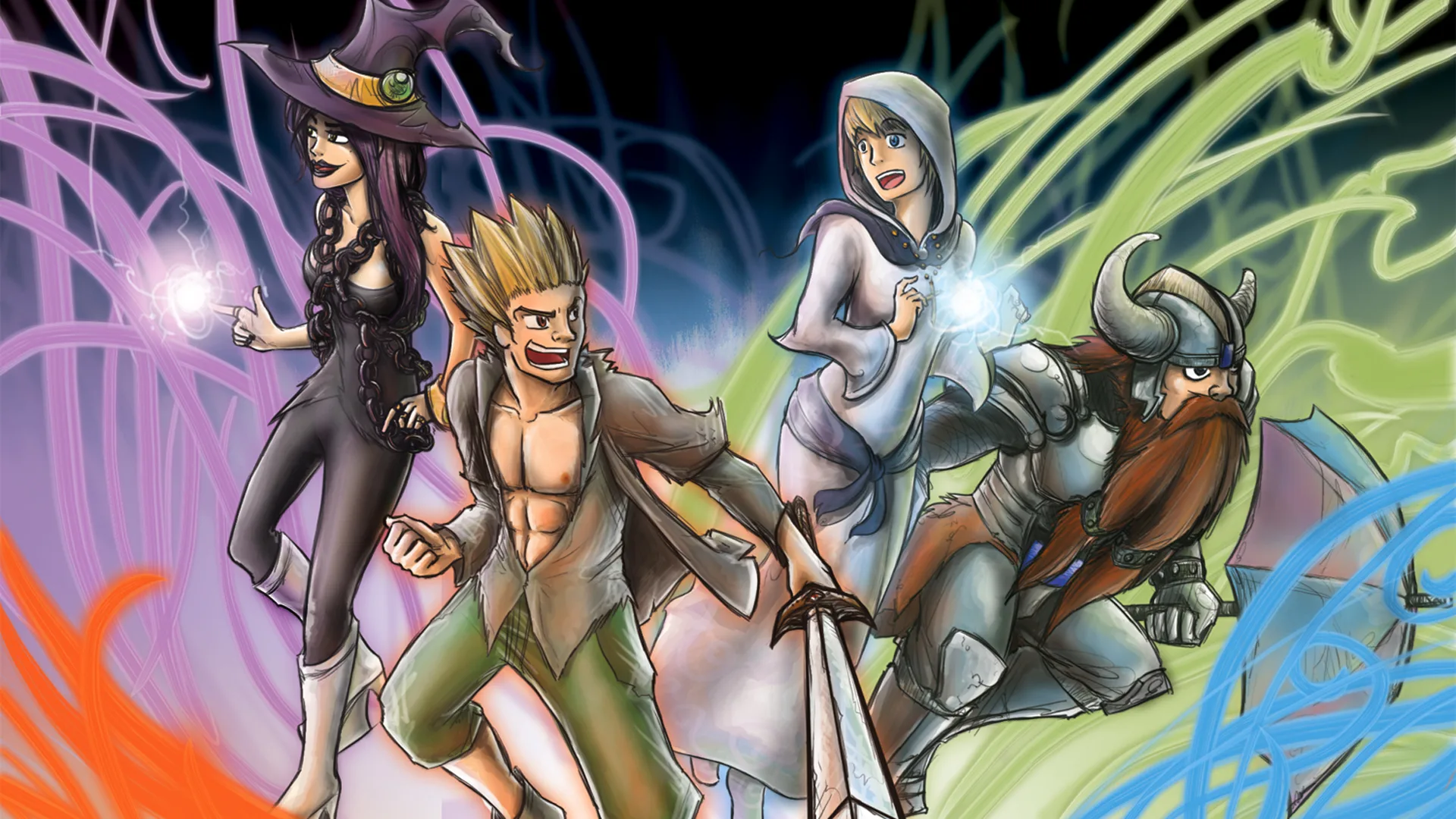 Epic Quest of the 4 Crystals screenshot 2