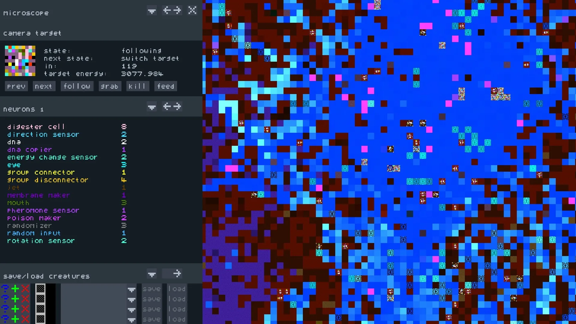 Gridworld screenshot 1