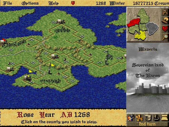 Lords of the Realm II screenshot 2