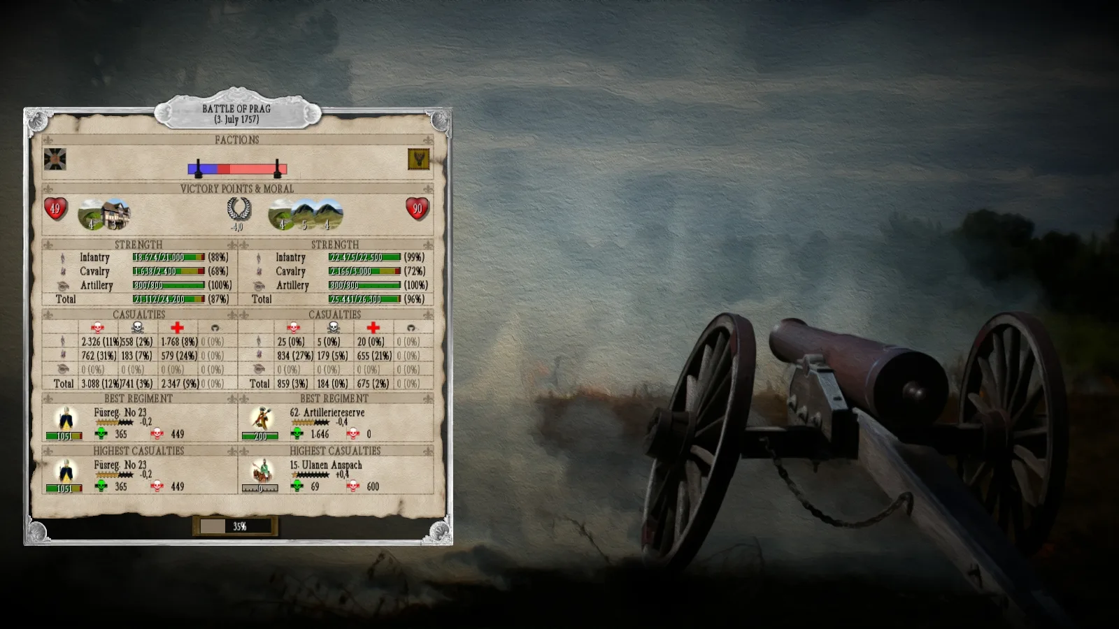 The Seven Years War (1756-1763) screenshot 1