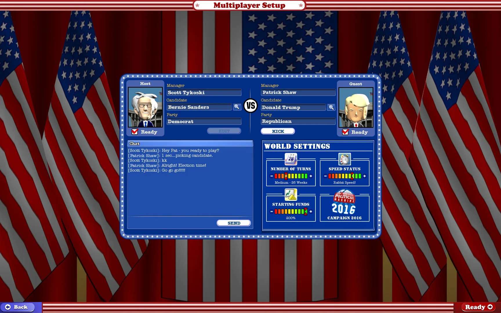 The Political Machine 2016 screenshot 5