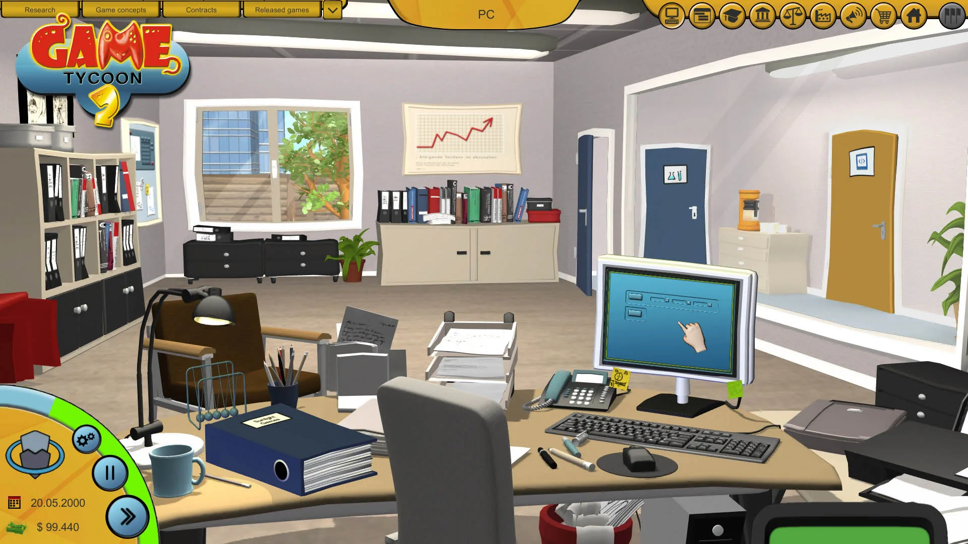 Game Tycoon 2 screenshot 2