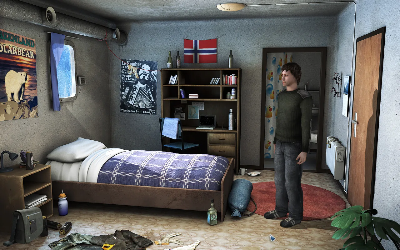 Alpha Polaris : A Horror Adventure Game screenshot 2