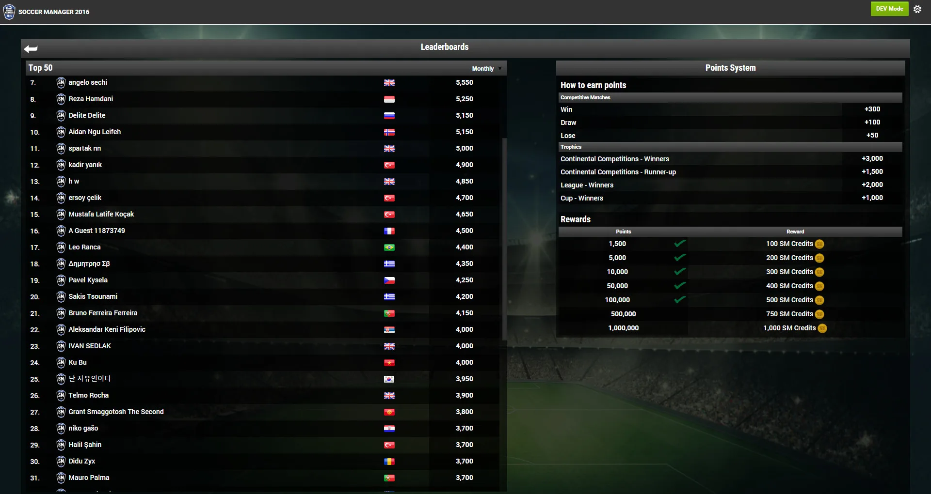 Soccer Manager 2016 screenshot 5