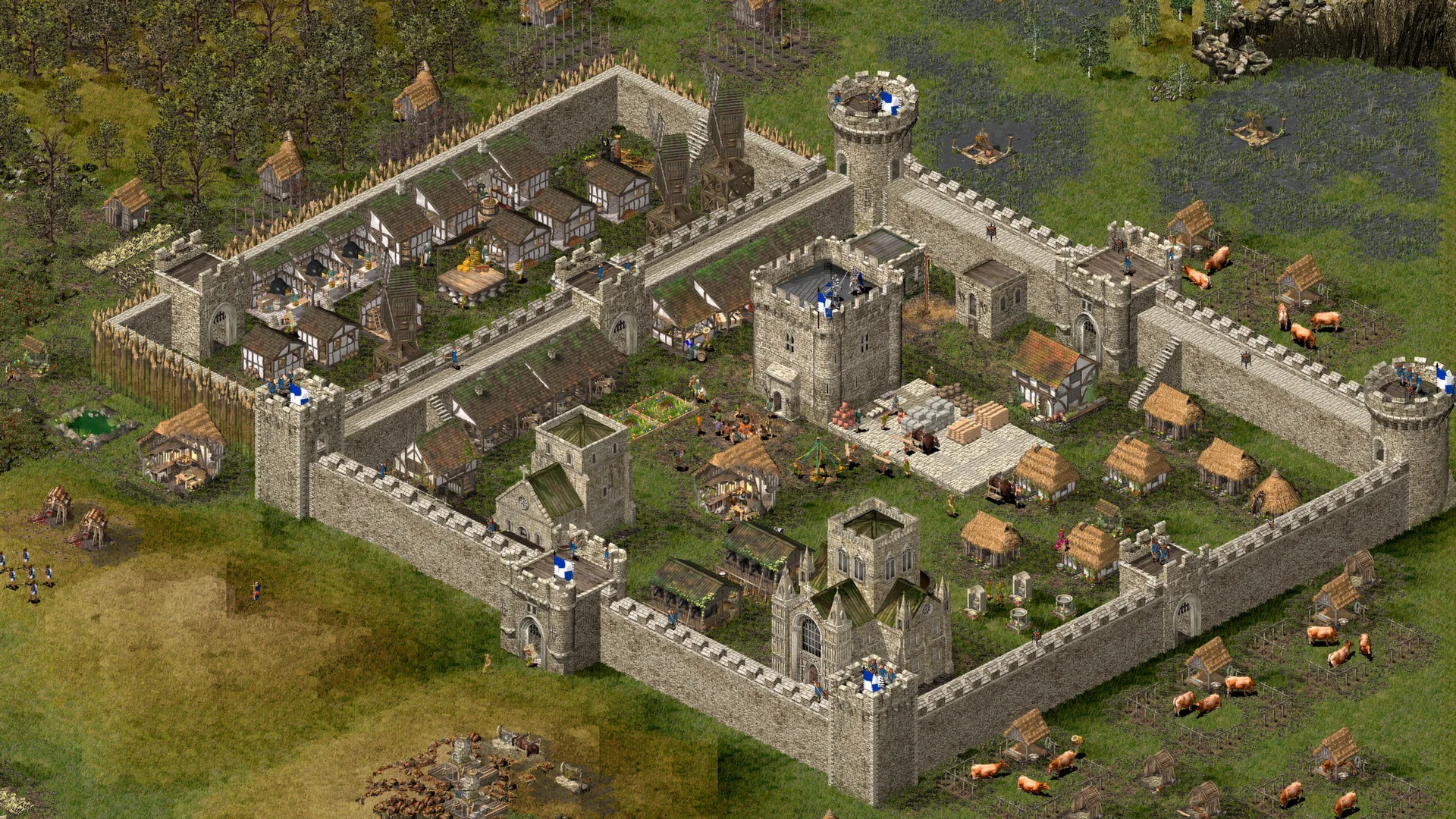 Stronghold HD (2012) screenshot 1