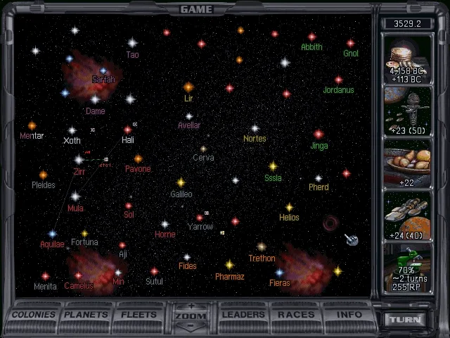 Master of Orion 2 screenshot 1