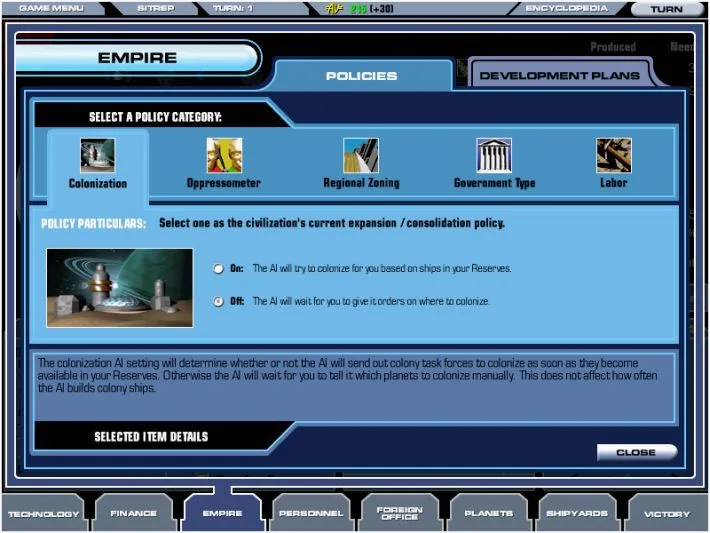Master of Orion 3 screenshot 5