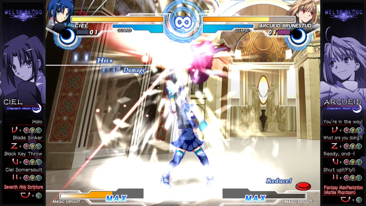 Melty Blood Actress Again Current Code screenshot 2