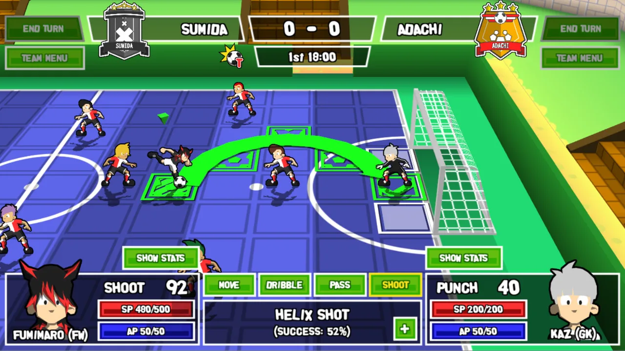 Ganbare! Super Strikers screenshot 5