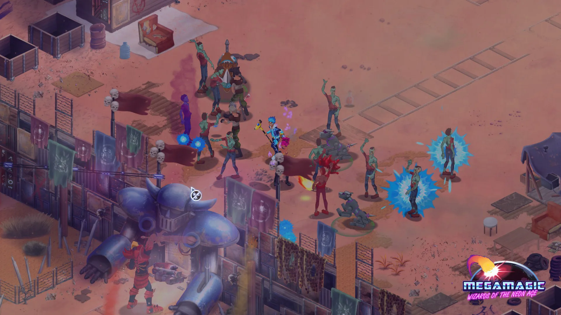 Megamagic: Wizards of the Neon Age screenshot 1
