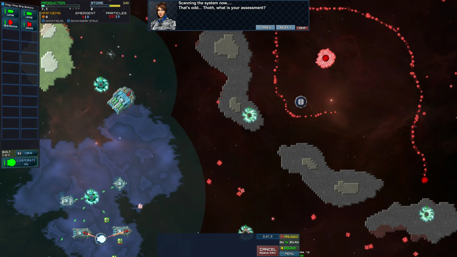 Particle Fleet: Emergence screenshot 5