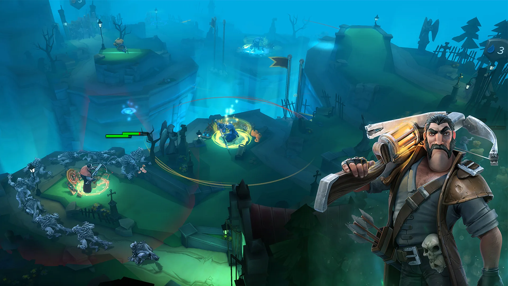 HERO DEFENSE screenshot 1