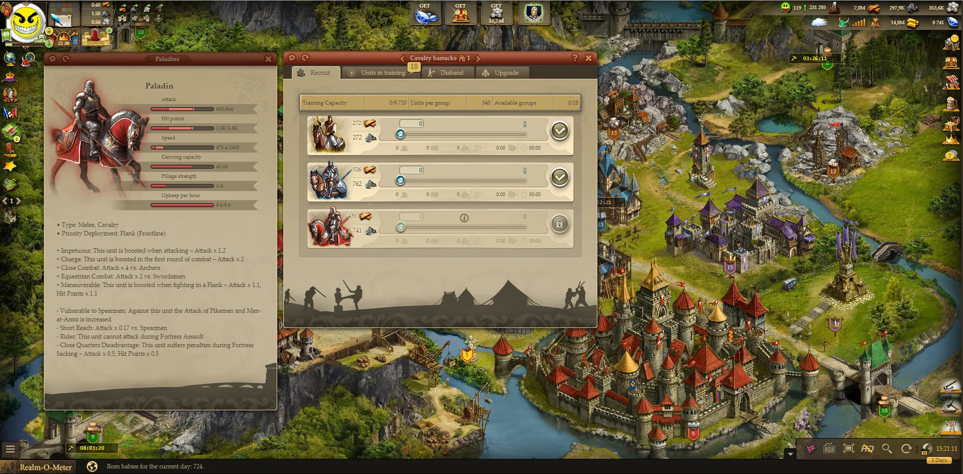 Imperia Online screenshot 2
