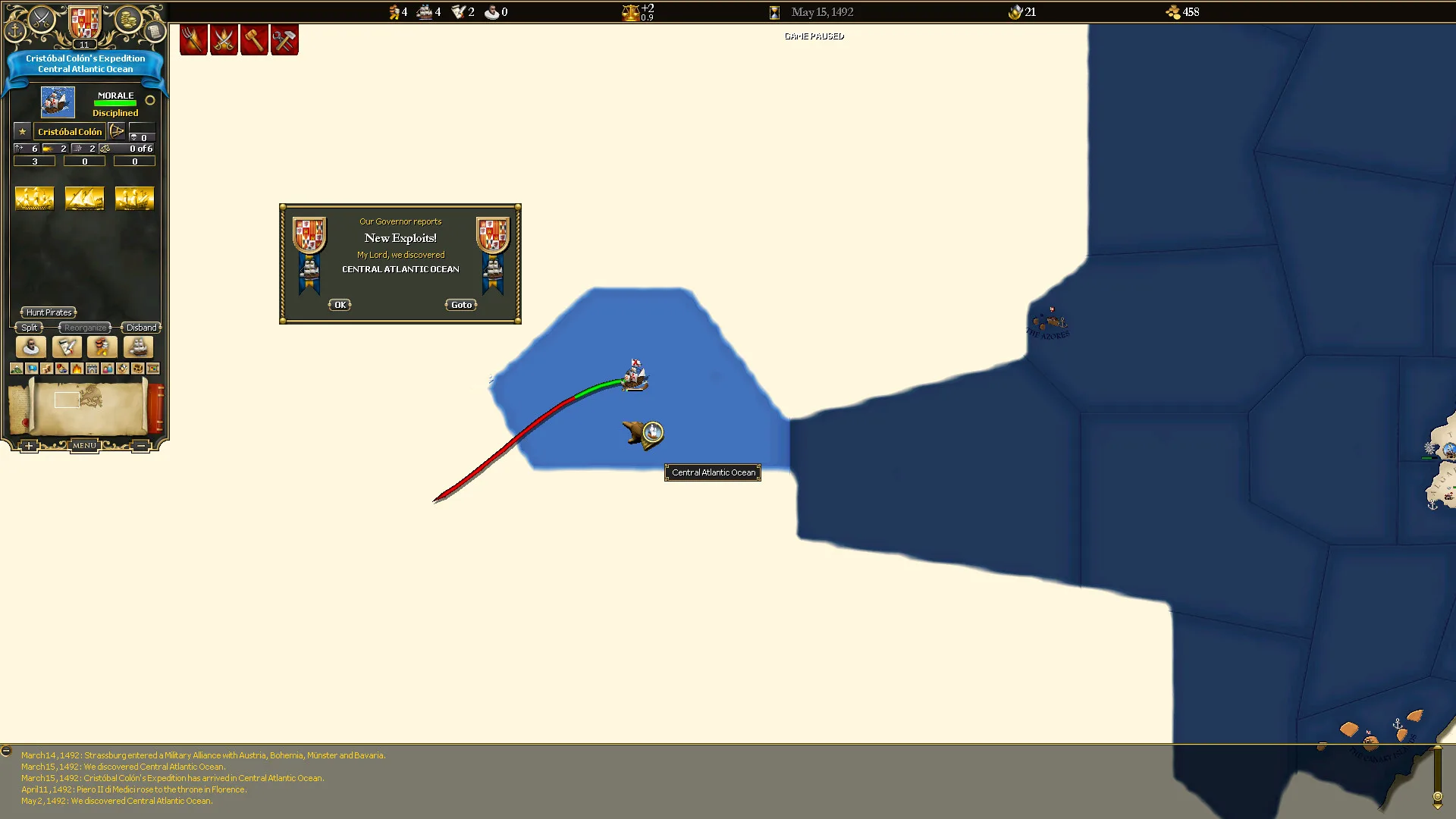 For The Glory: A Europa Universalis Game screenshot 3