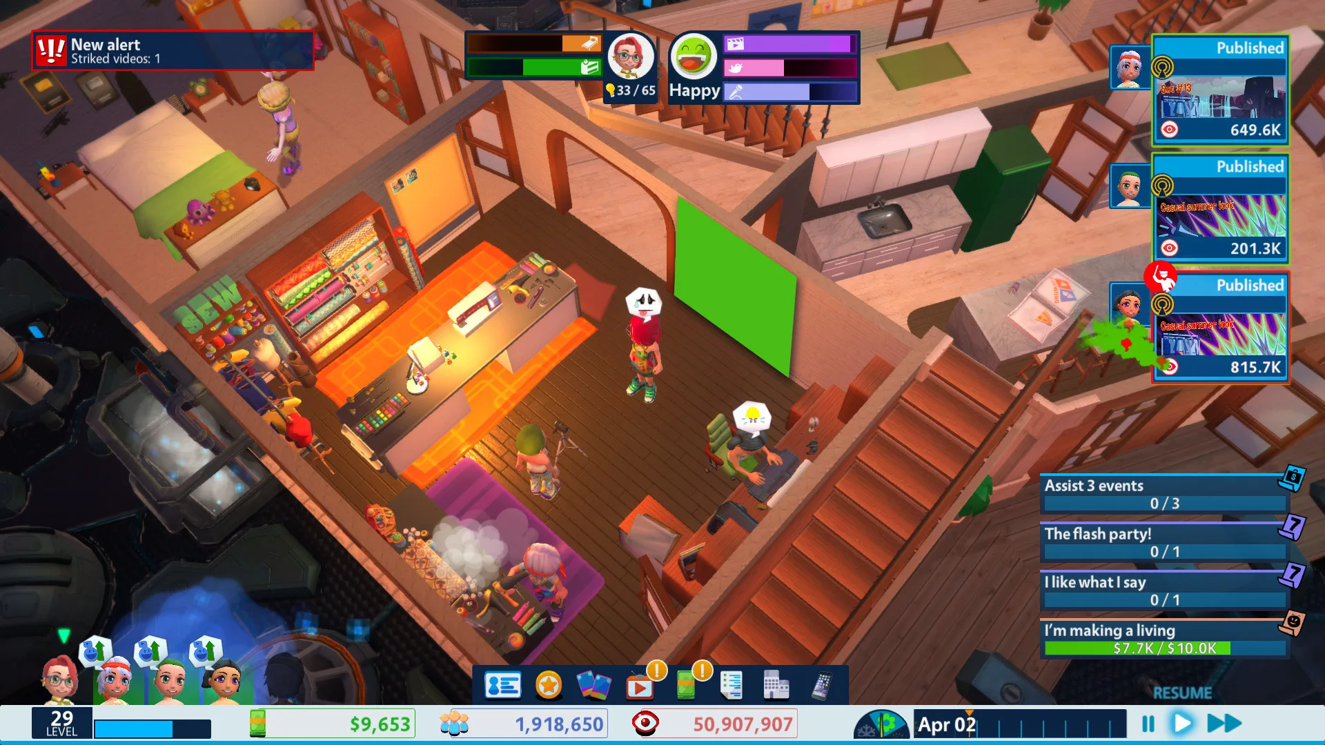 Youtubers Life screenshot 1