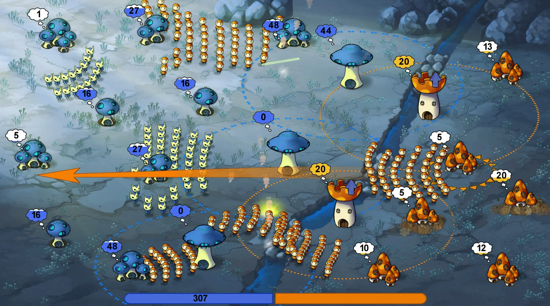 Mushroom Wars screenshot 2