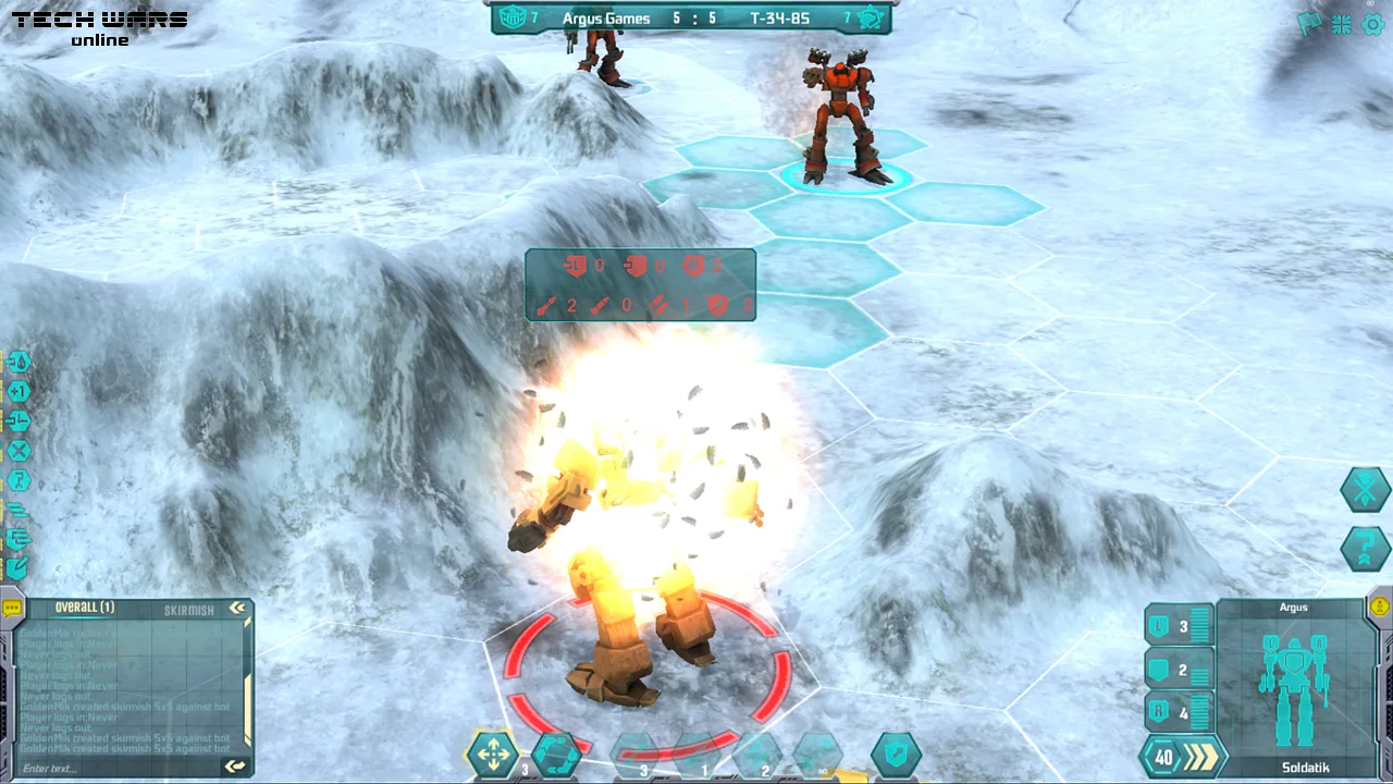 Techwars Online screenshot 1