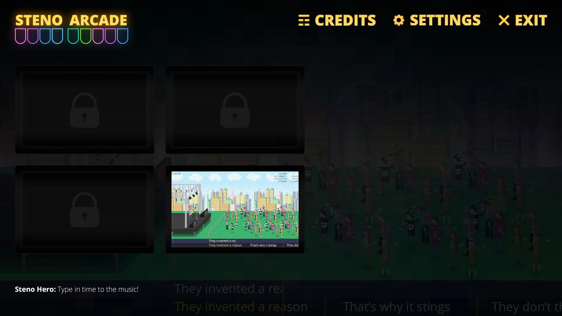 Steno Arcade screenshot 4
