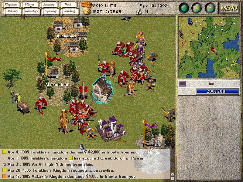 Seven Kingdoms: Ancient Adversaries screenshot 1
