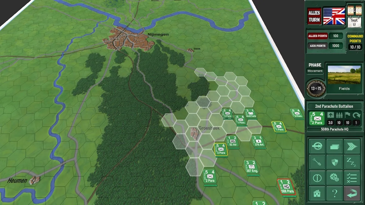 Assault on Arnhem screenshot 1