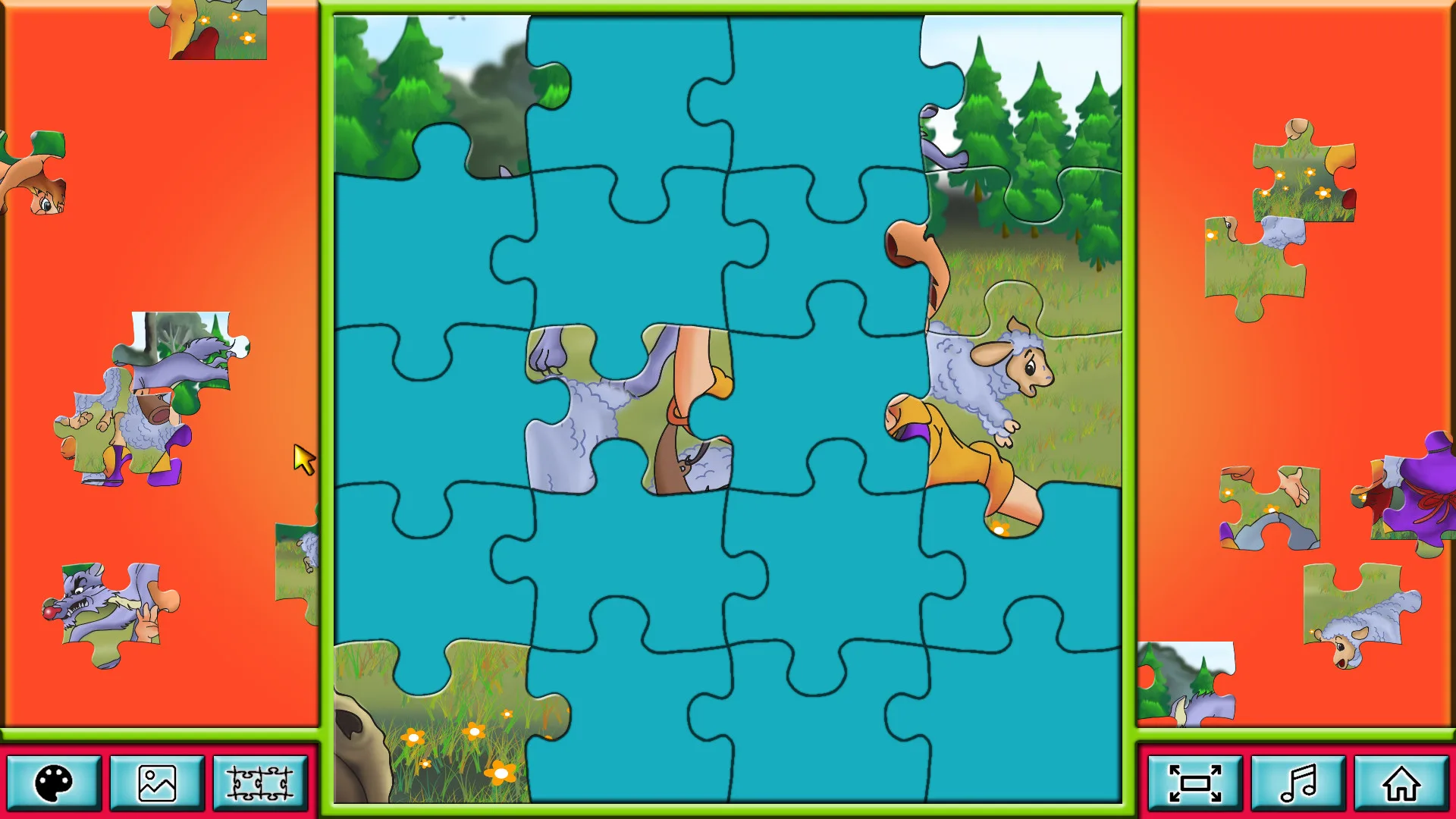 Pixel Puzzles Junior Jigsaw screenshot 2