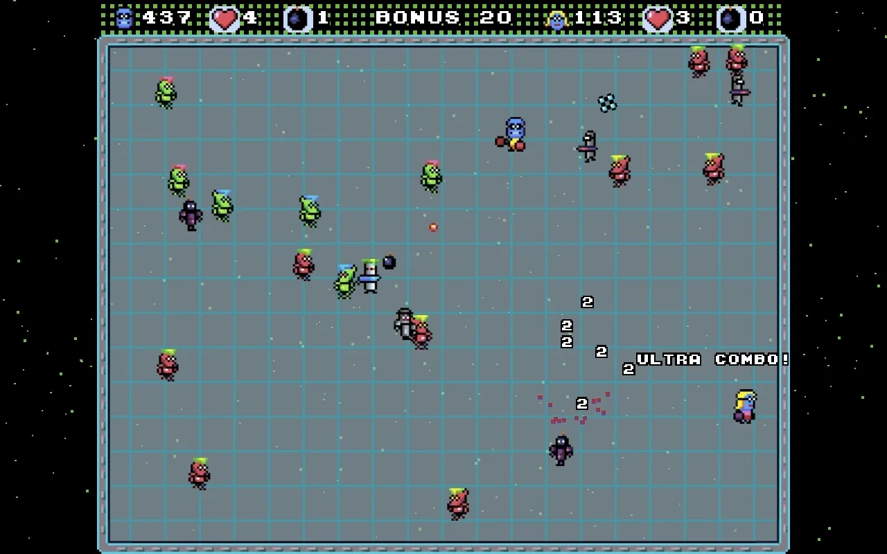Super Blue Fighter screenshot 3