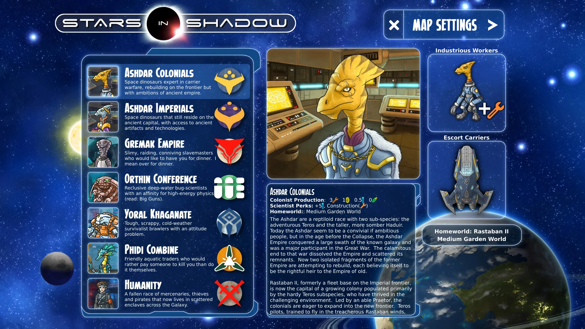 Stars in Shadow screenshot 1