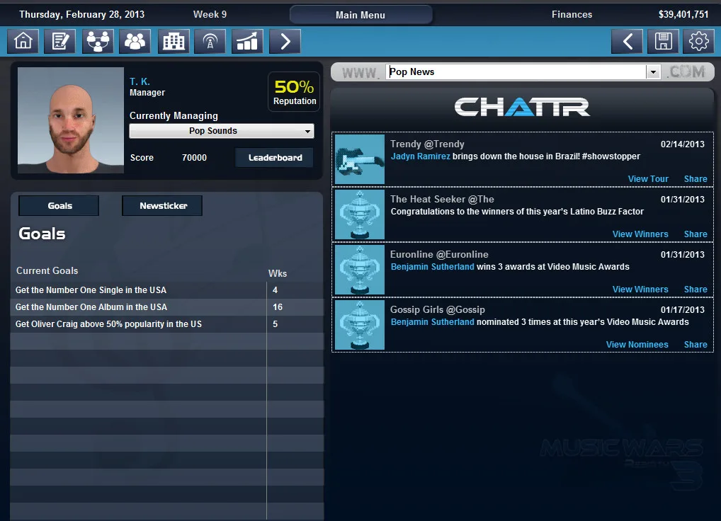 Music Wars Empire screenshot 3