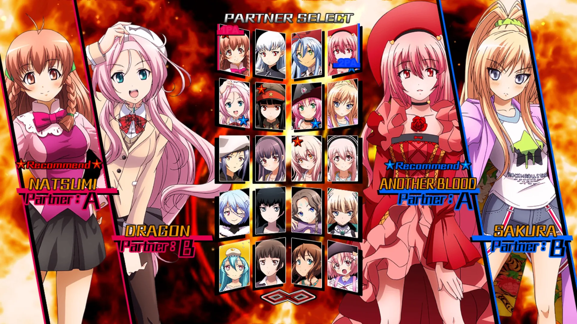 Nitroplus Blasterz: Heroines Infinite Duel screenshot 2