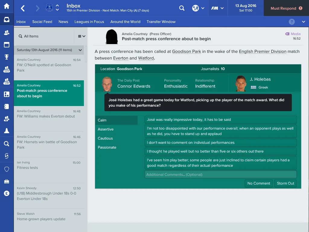 Football Manager 2017 screenshot 4