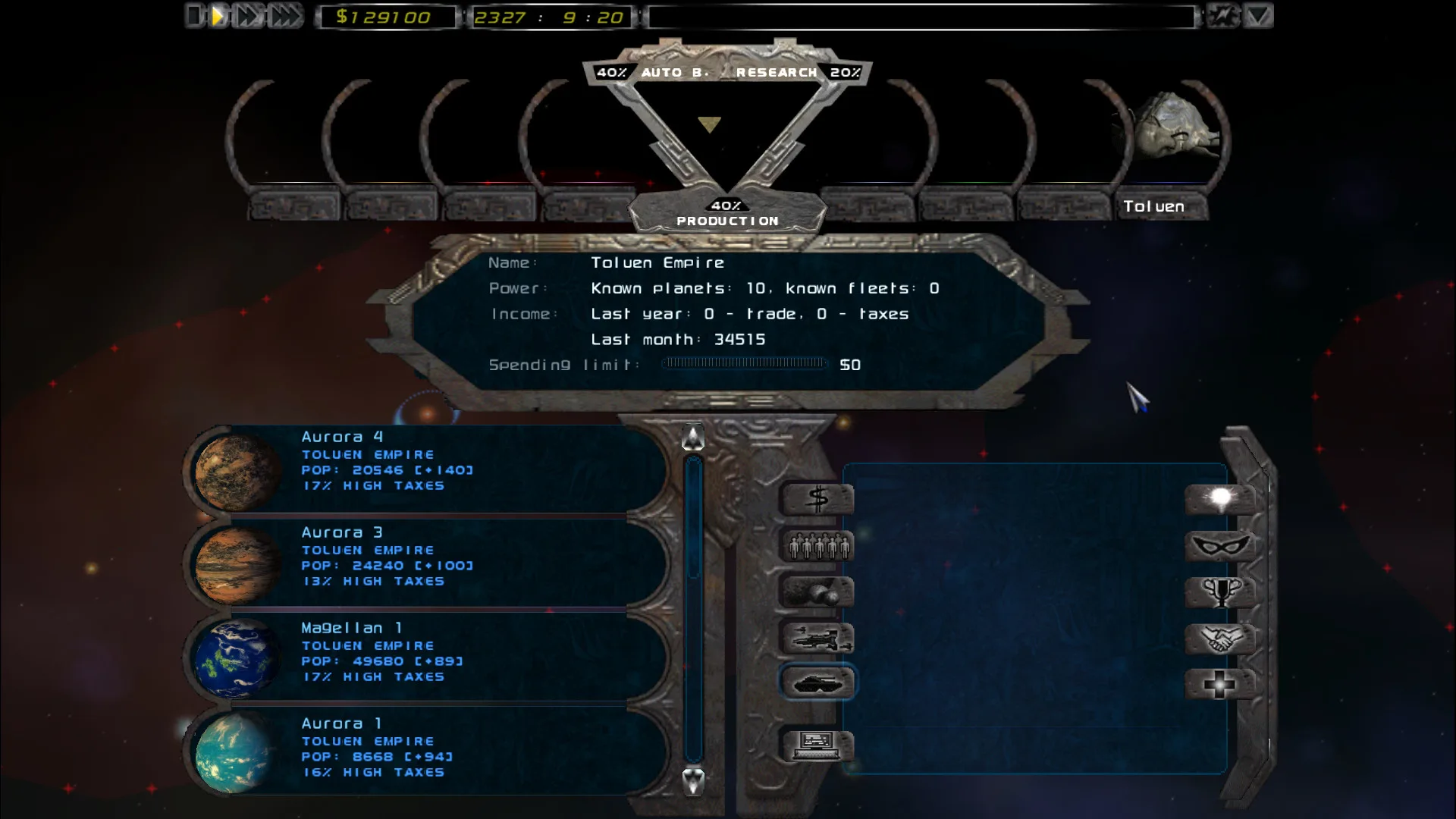 Imperium Galactica II screenshot 4