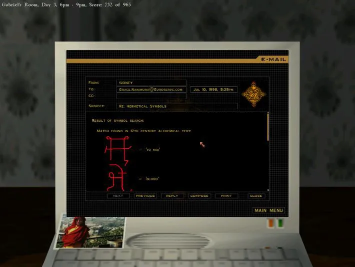 Gabriel Knight® 3: Blood of the Sacred, Blood of the Damned screenshot 2