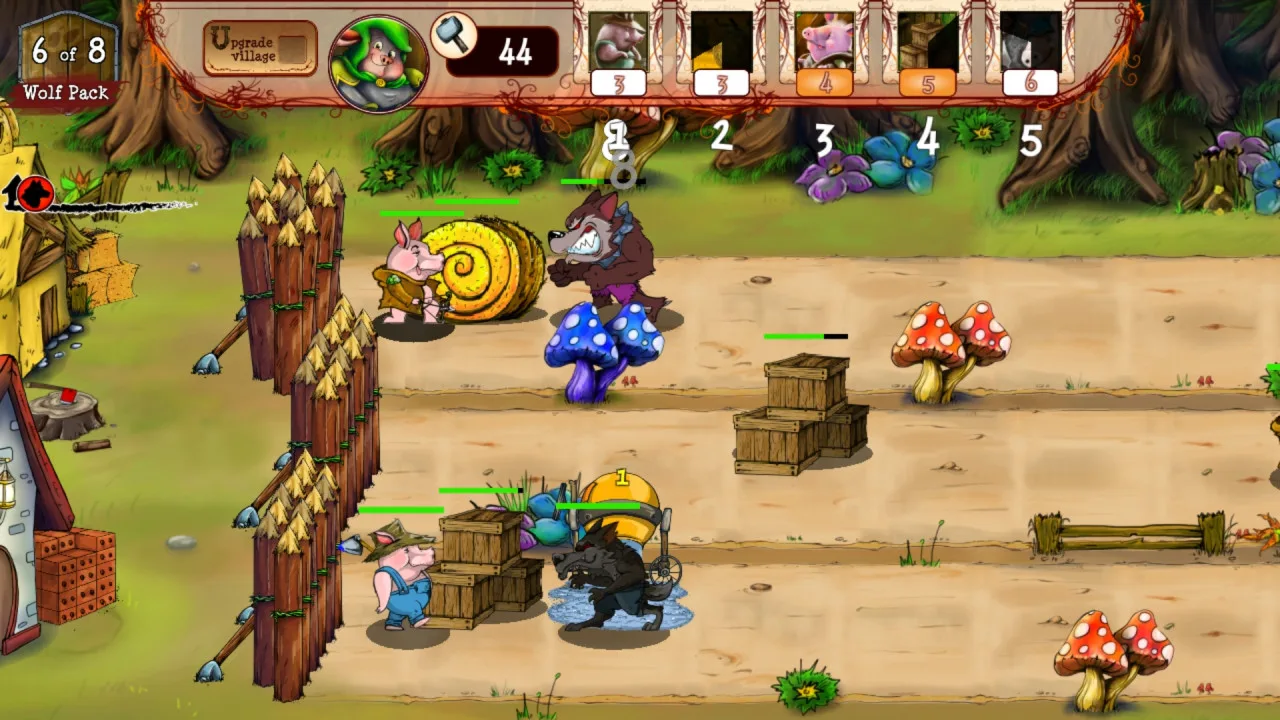 Bacon Tales - Between Pigs and Wolves screenshot 2