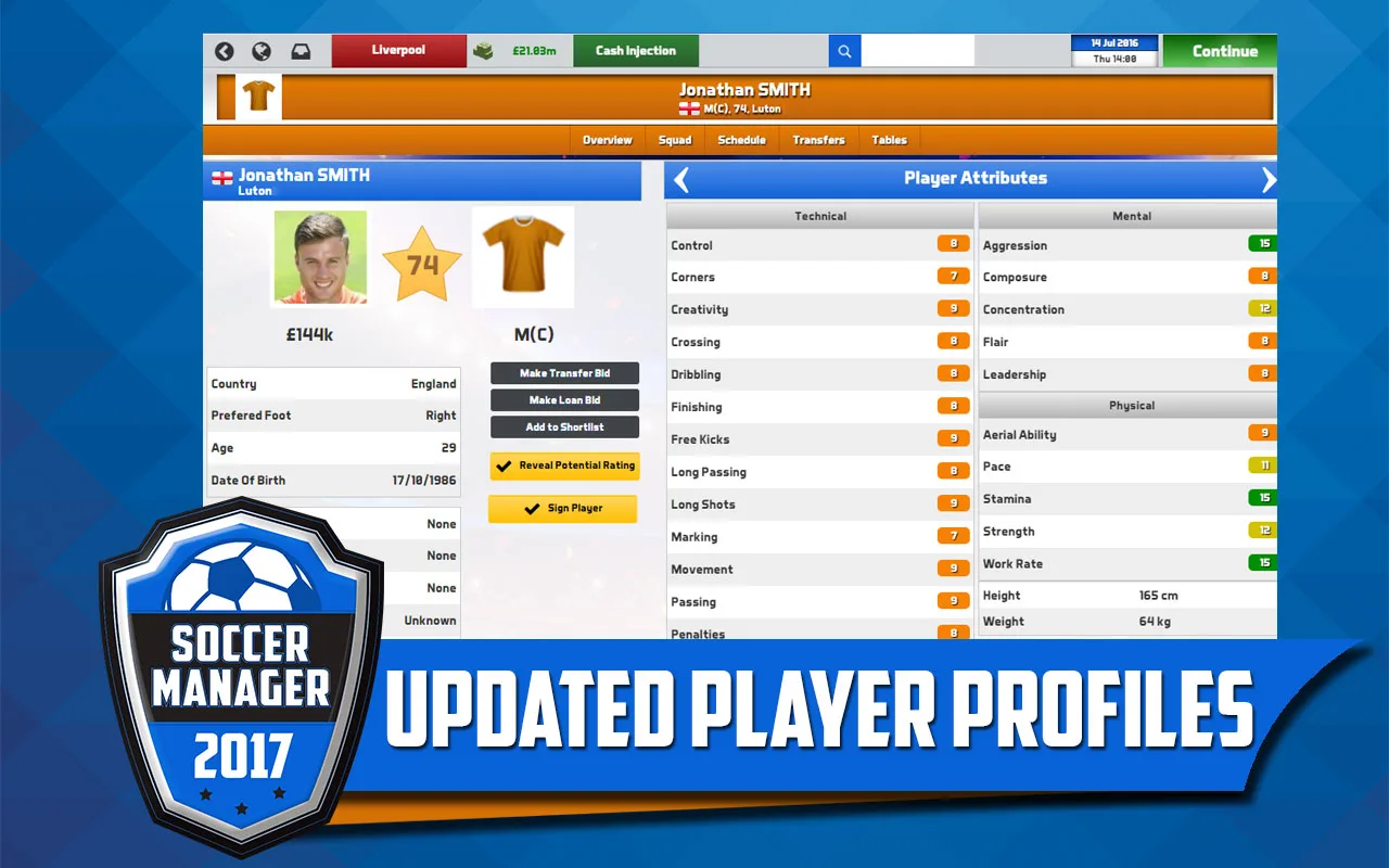 Soccer Manager 2017 screenshot 2