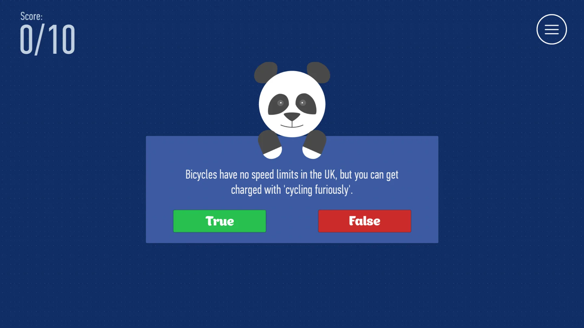 True or False screenshot 1