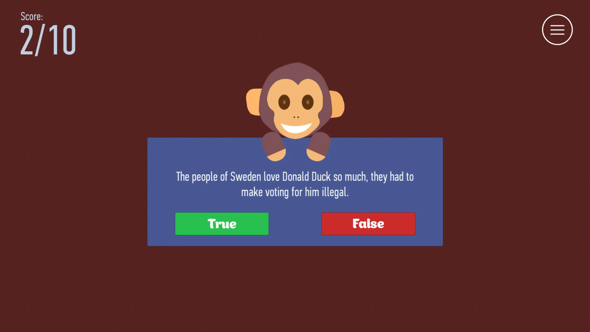 True or False screenshot 4