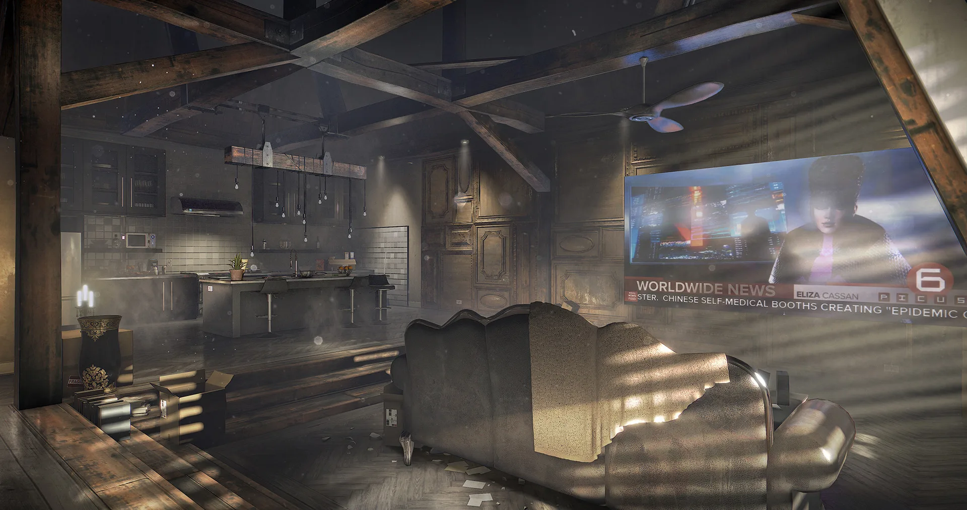Deus Ex: Mankind Divided™ - VR Experience screenshot 2