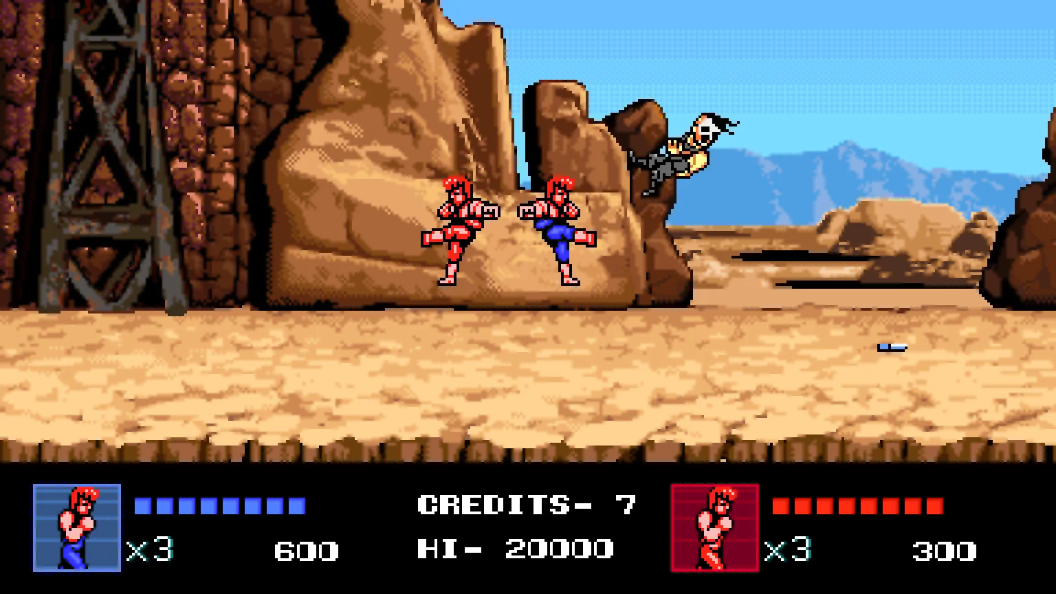 Double Dragon IV screenshot 1