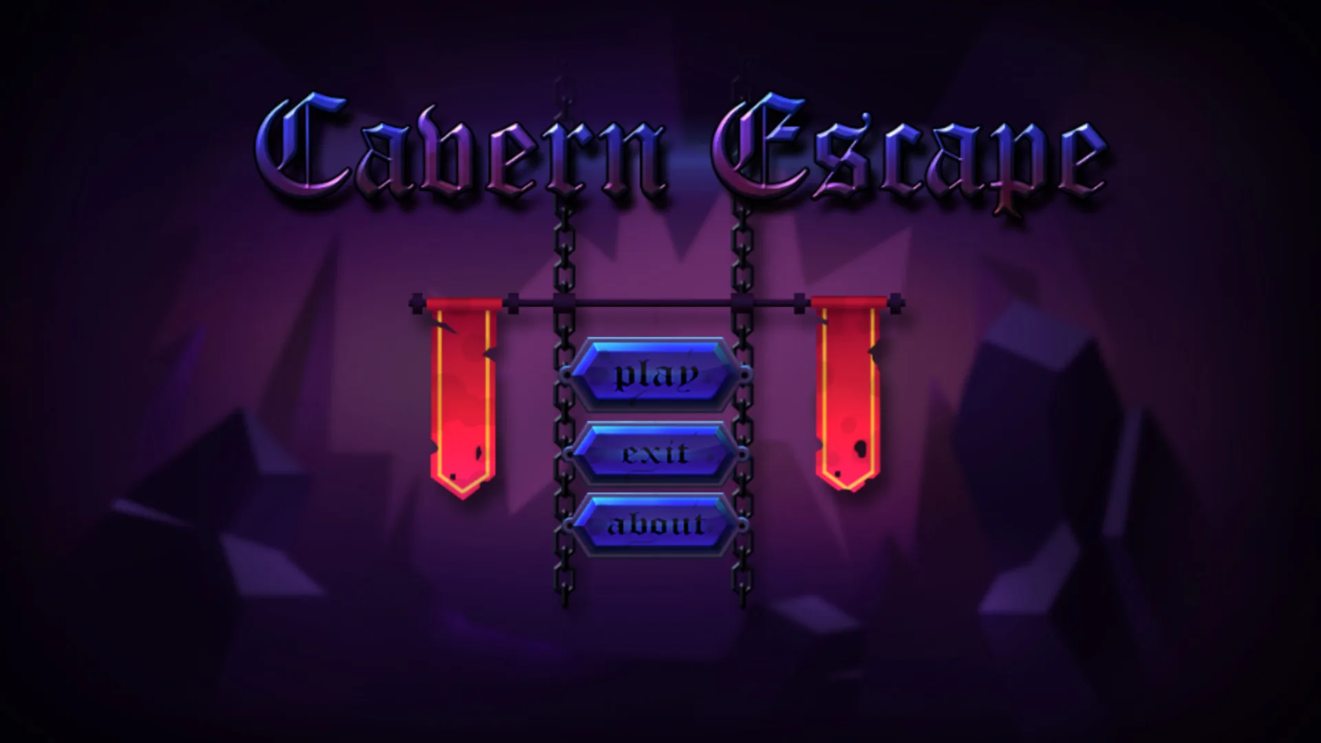 Cavern Escape Extremely Hard game!!! screenshot 1