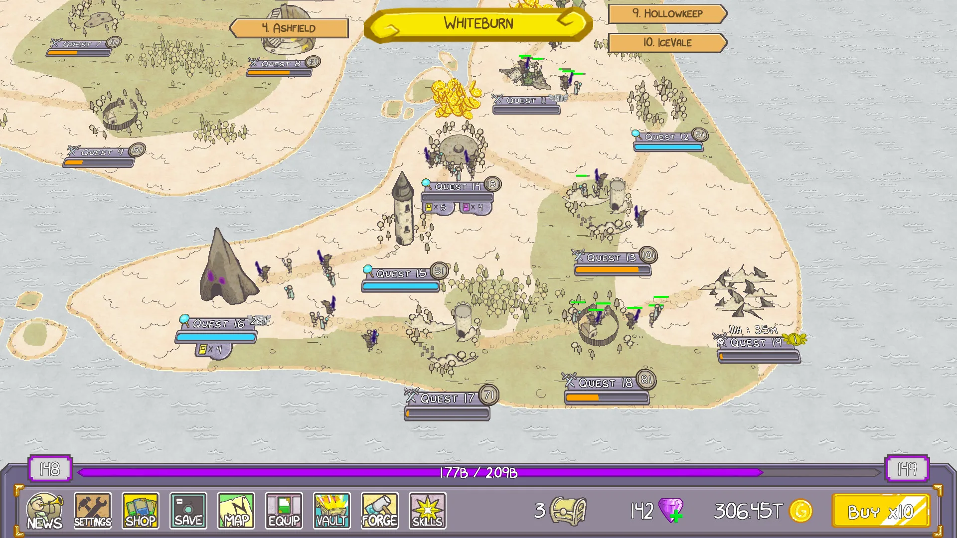Guild Quest screenshot 1