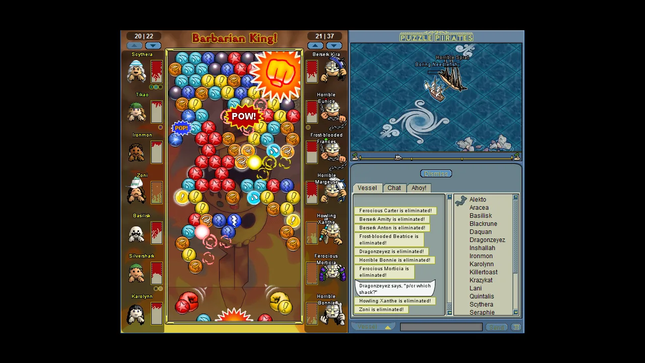 Puzzle Pirates: Dark Seas screenshot 4