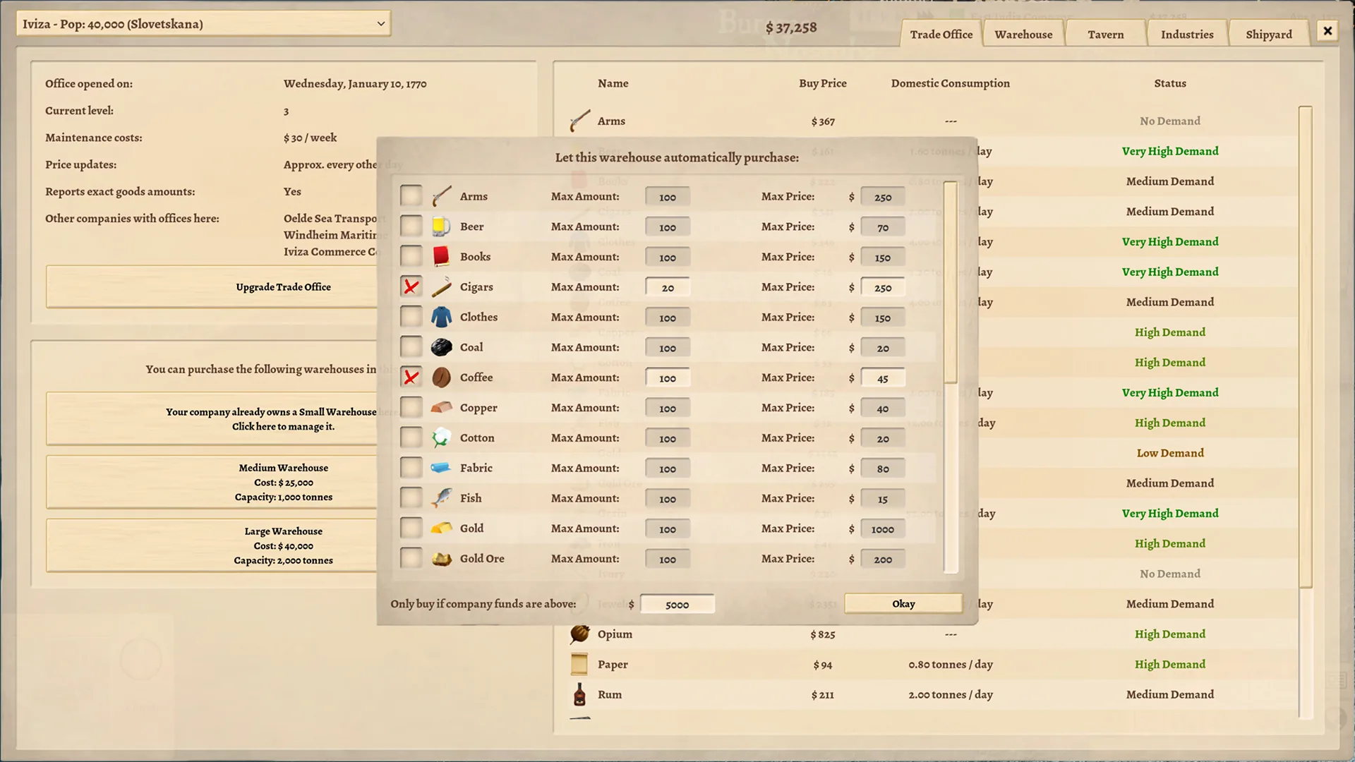 Winds Of Trade screenshot 3