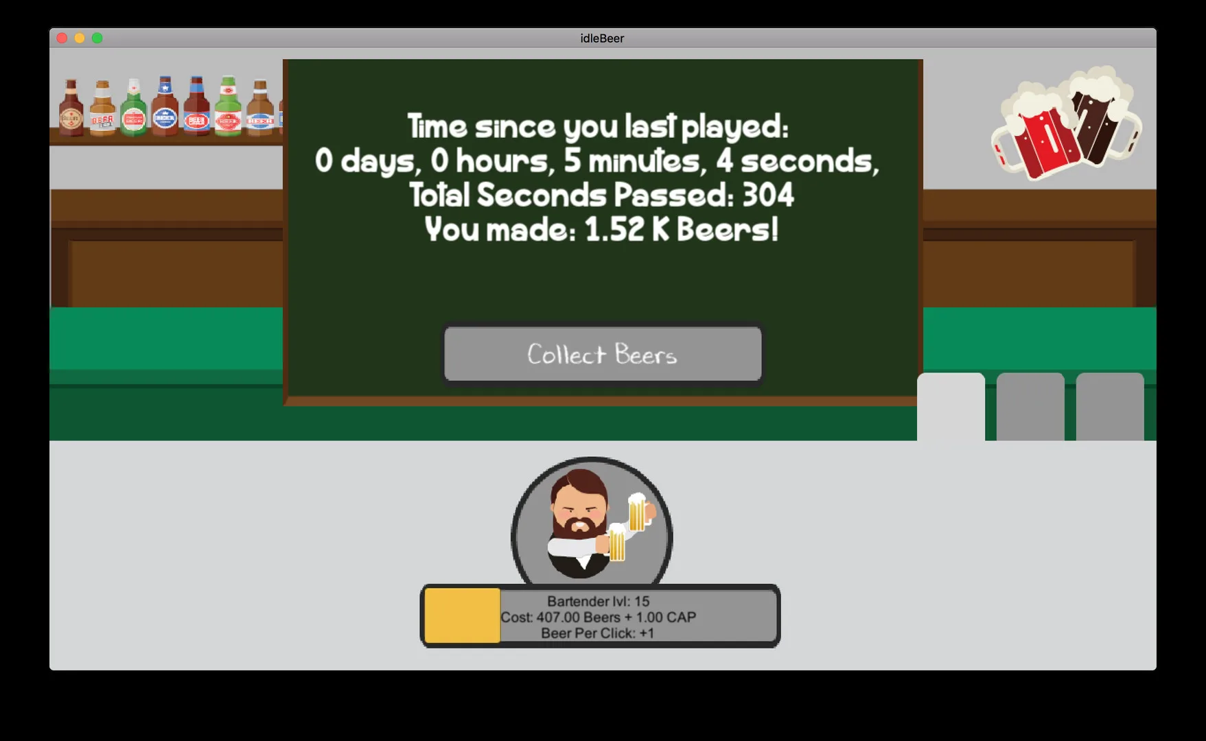 idleBeer screenshot 1