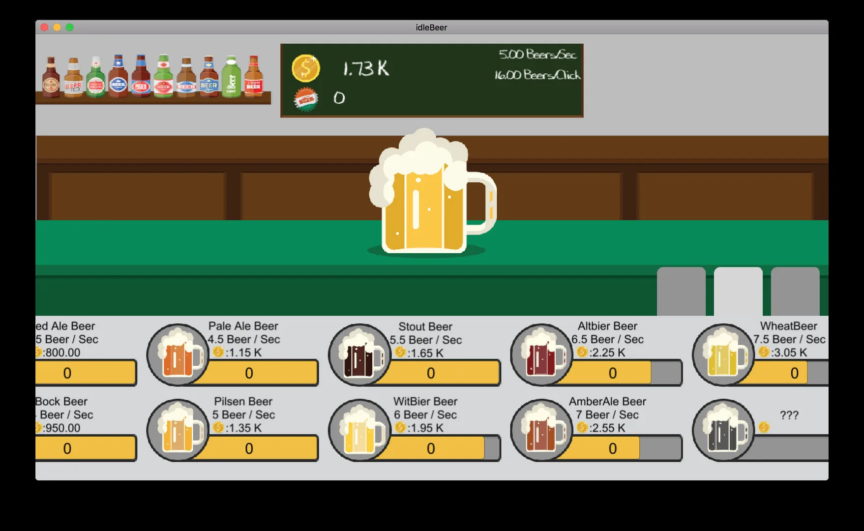 idleBeer screenshot 3
