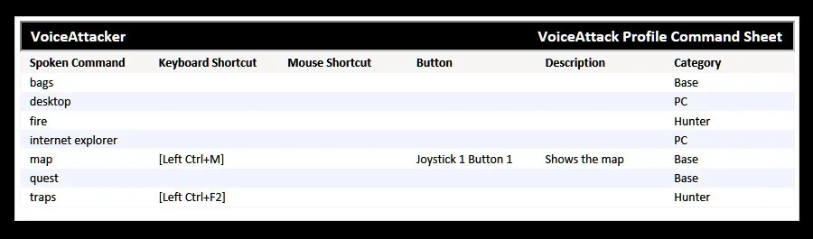 VoiceAttack screenshot 3