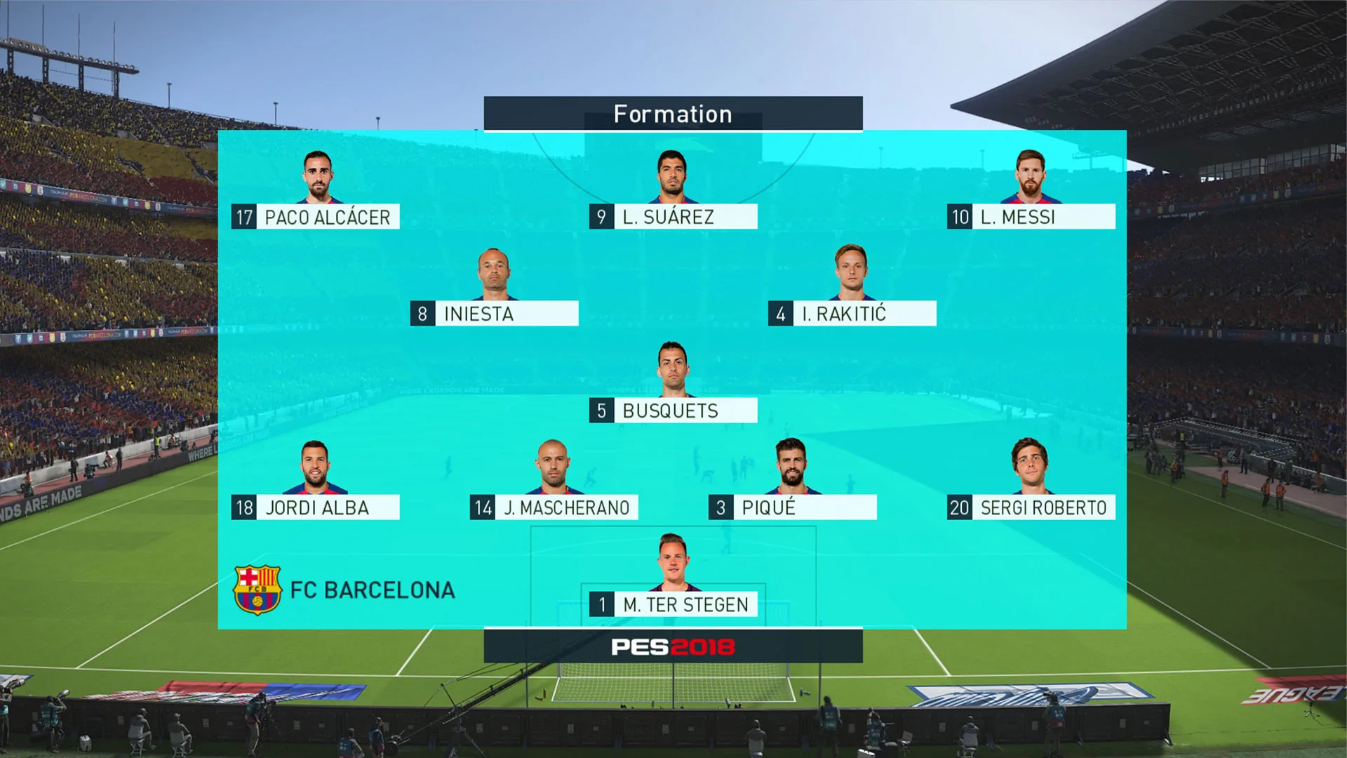 PRO EVOLUTION SOCCER 2018 LITE screenshot 4