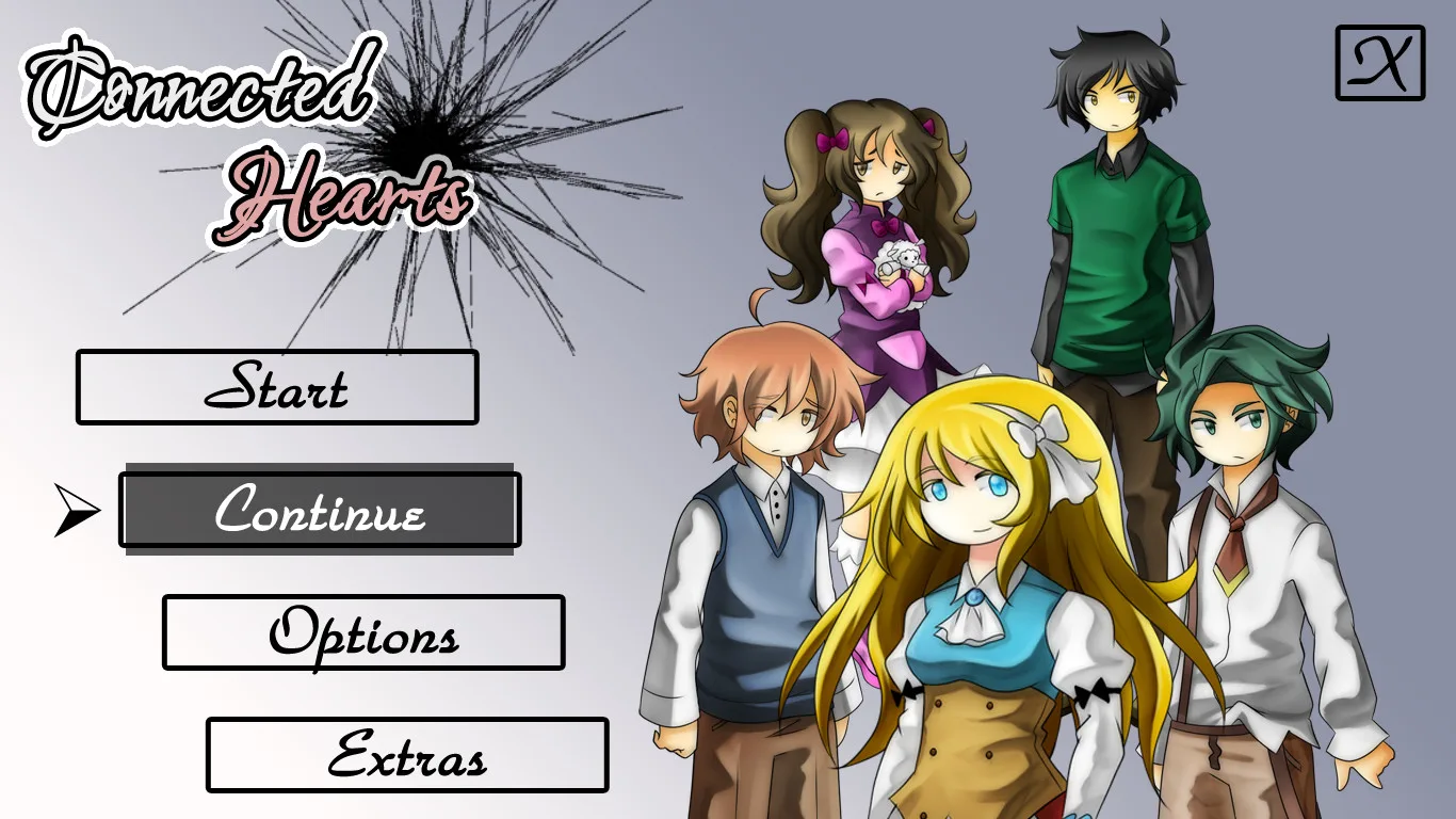 Connected Hearts - Visual novel screenshot 1